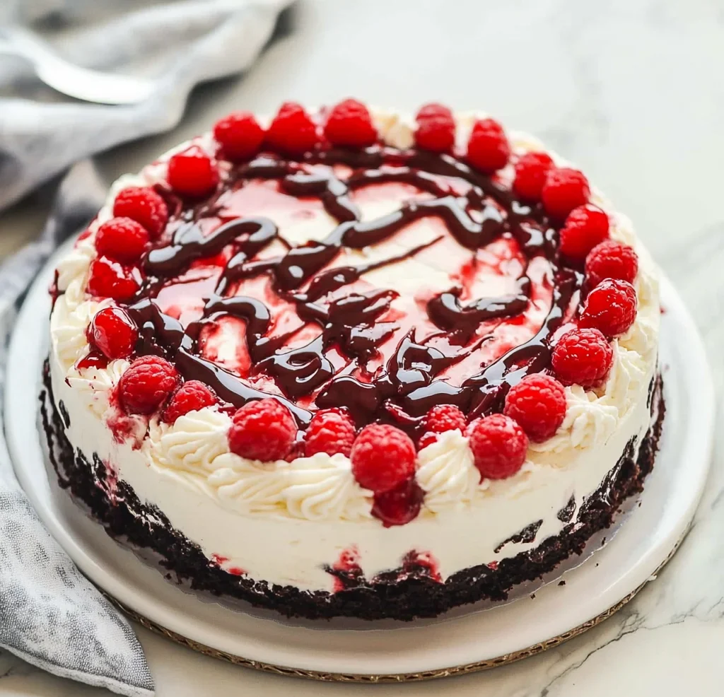 No Bake Black Forest Icebox Cake