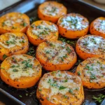 Parmesan Herb Sweet Potato Medallions