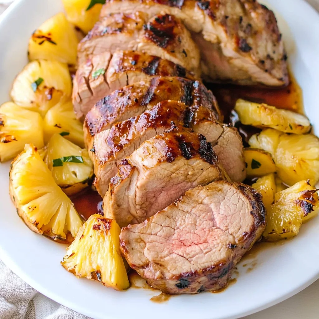 Pineapple beef Tenderloin