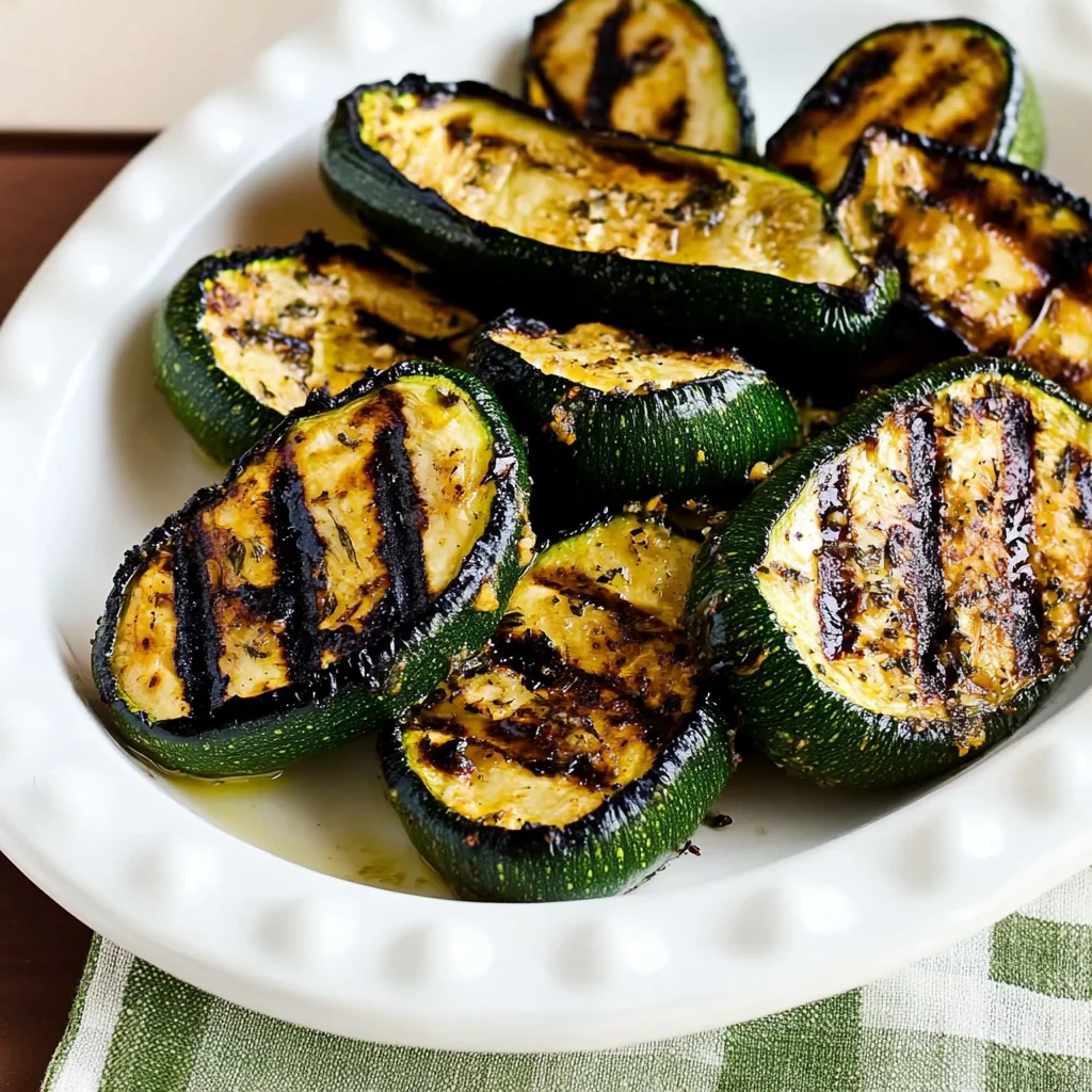 Simple Grilled Zucchini Recipe