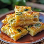 Simple Jalapeño Cheese Squares