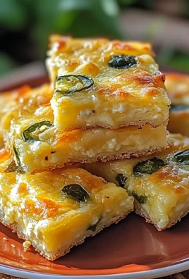 Simple Jalapeño Cheese Squares