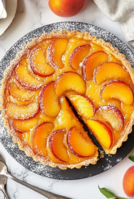 Upside-Down Caramel Apricot Tart