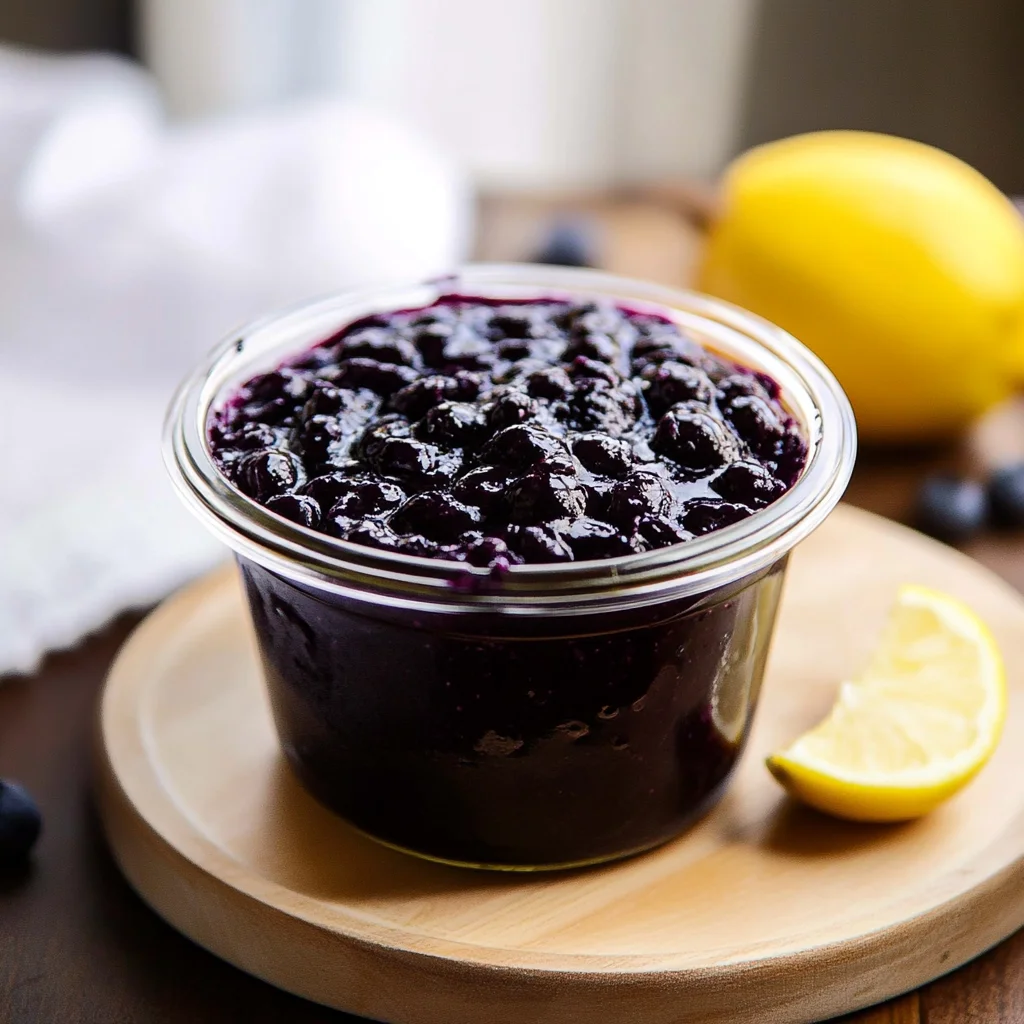 Blueberry Pie Filling