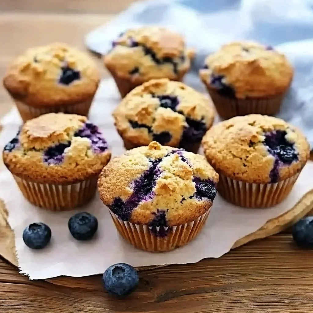 Blueberry Scone Muffins