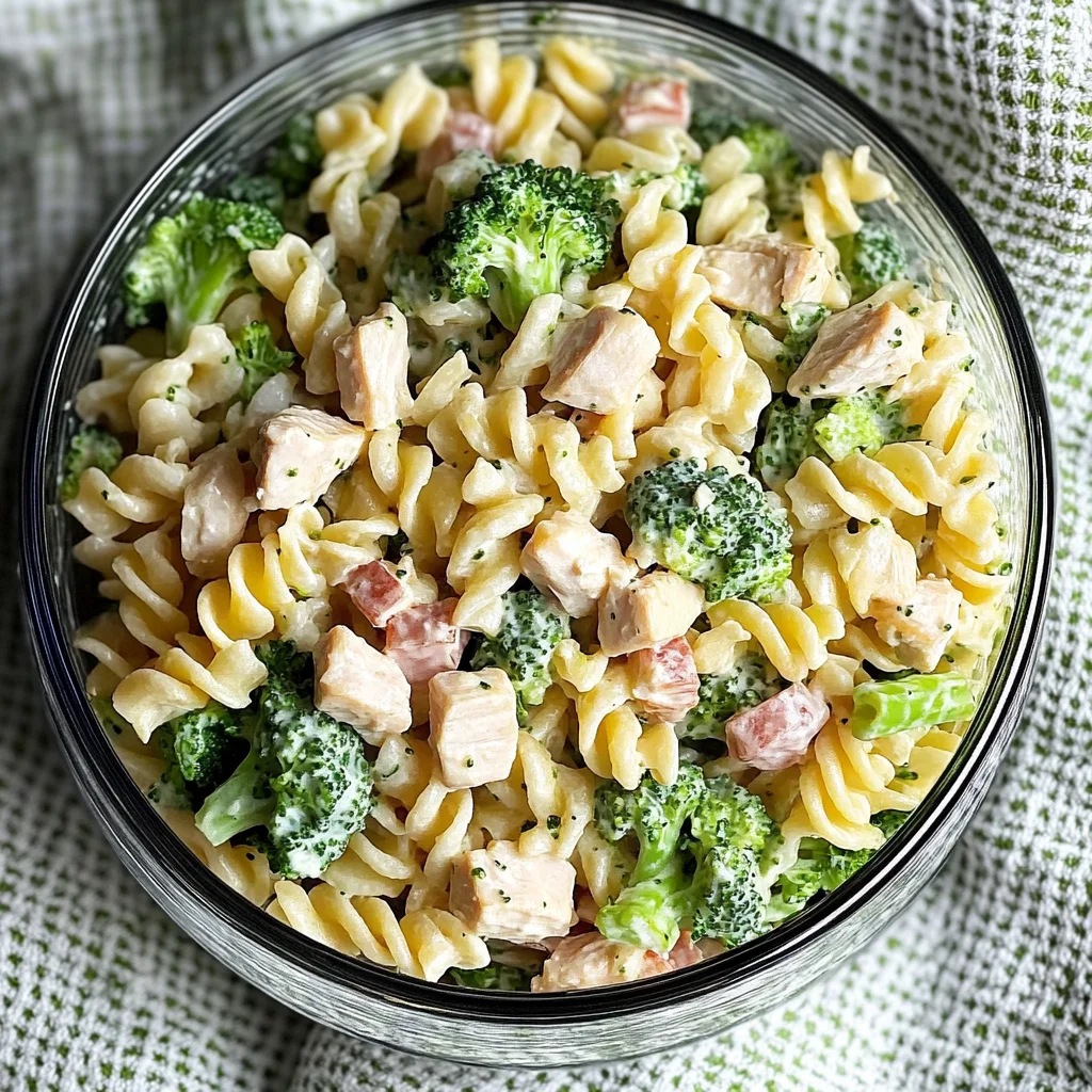 Chicken Broccoli Pasta Salad