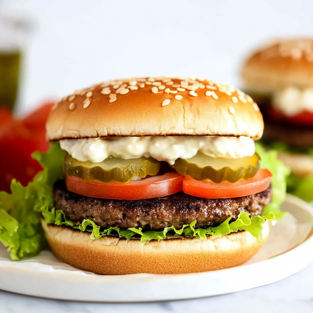 Copycat Burger King Whopper