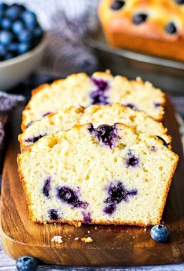 Cream Cheese Blueberry Bread