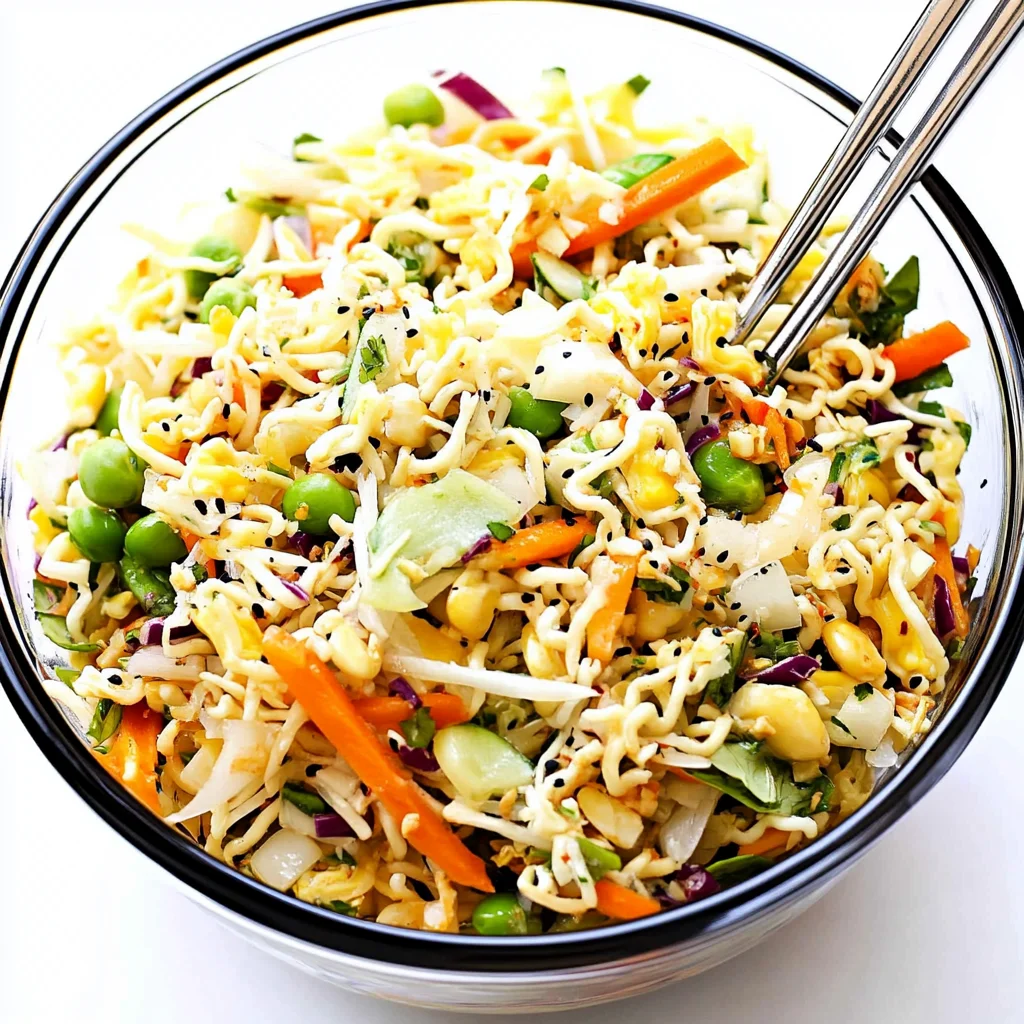 Crunchy Ramen Noodle Salad