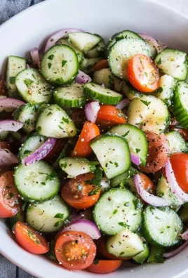 Cucumber Tomato Salad