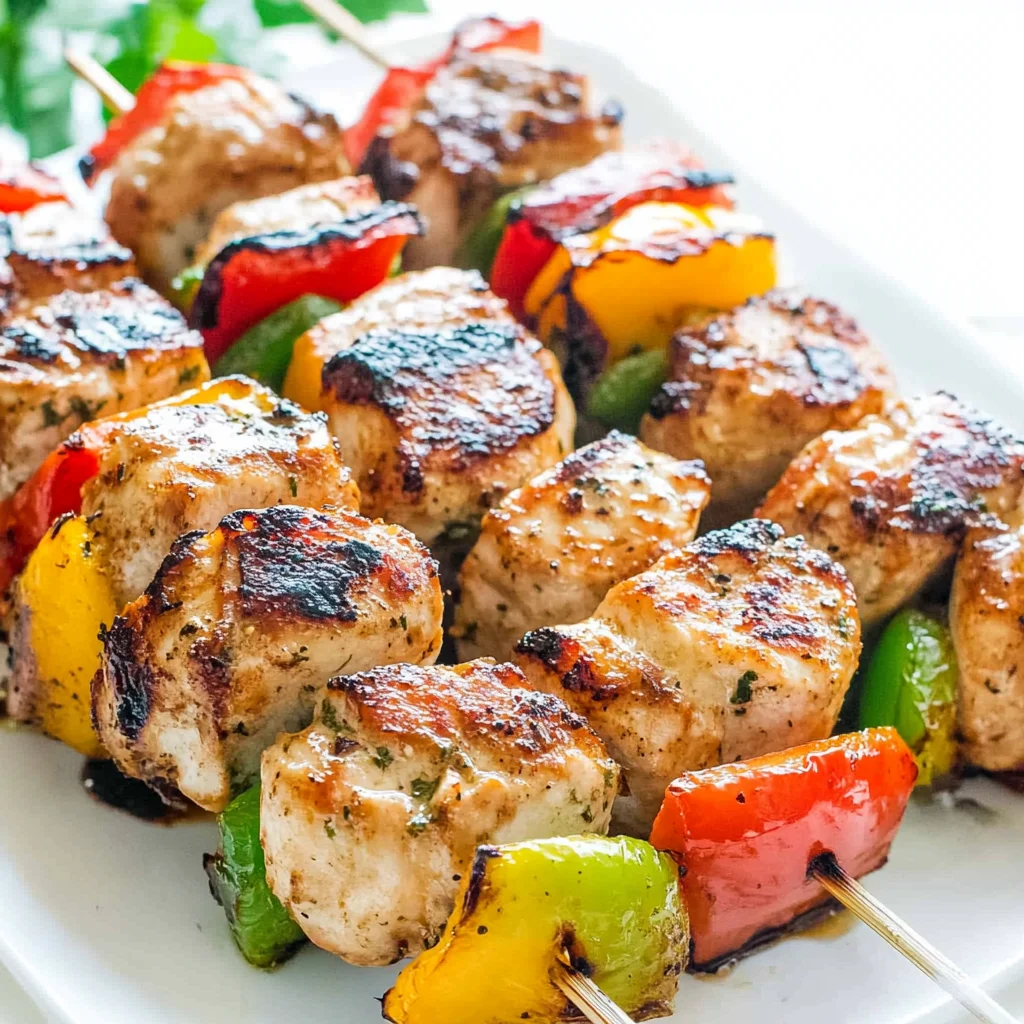Easy Chicken Kebabs
