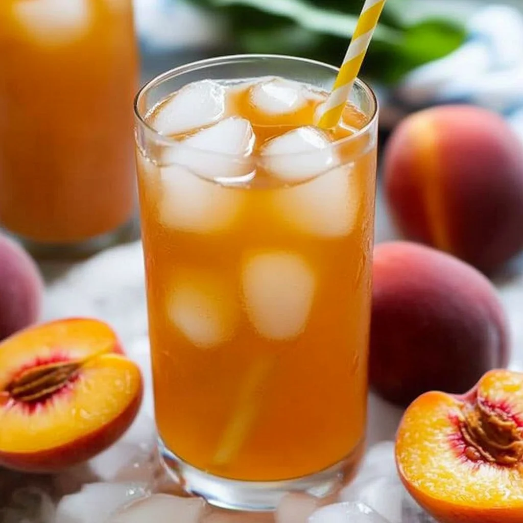 Easy Peach Tea Recipe!