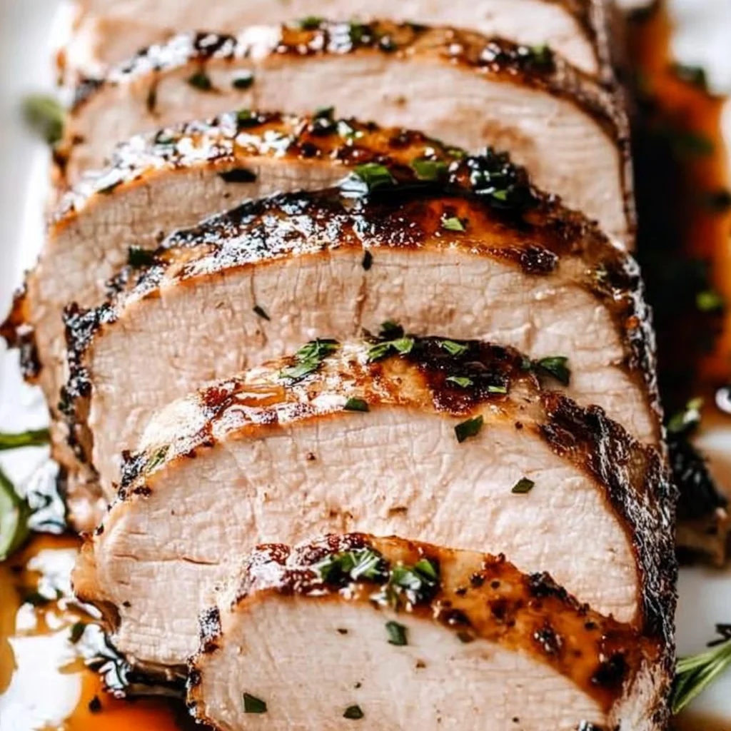 Garlic Balsamic Crusted beef Tenderloin