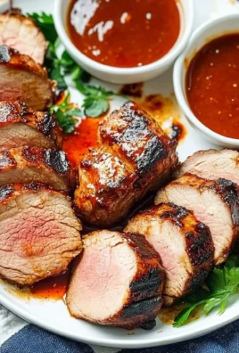 Grilled BBQ beef Tenderloin Recipe