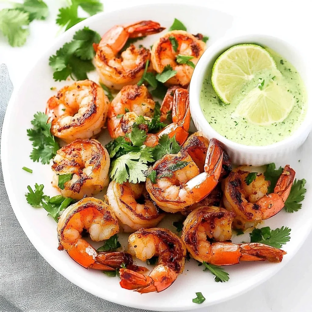 Grilled Cilantro Lime Shrimp