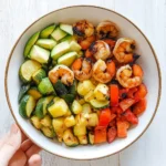 Grilled Shrimp and Vegetable Bowl