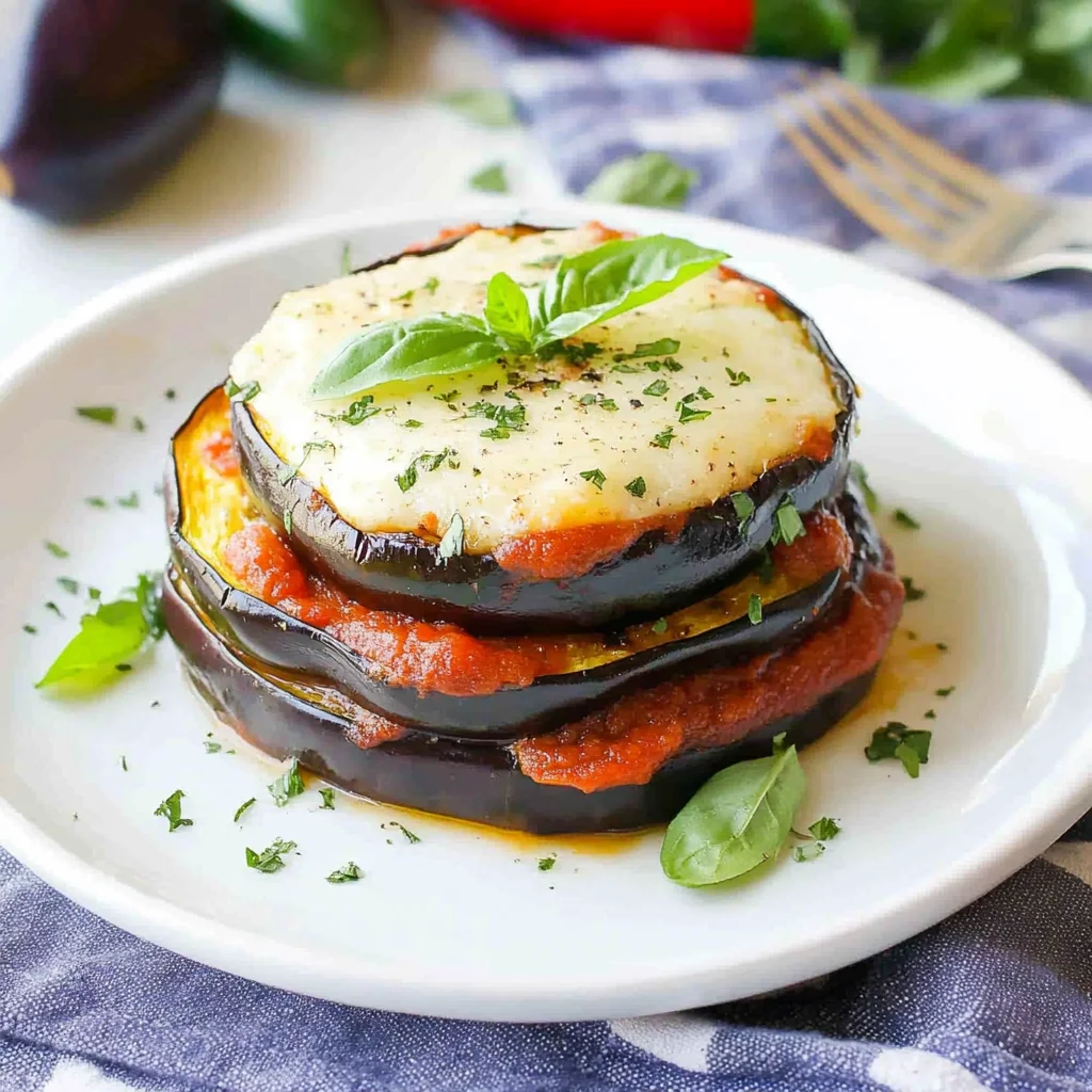 Grilled Zucchini & Eggplant Parmesan Recipe {Vegetarian}
