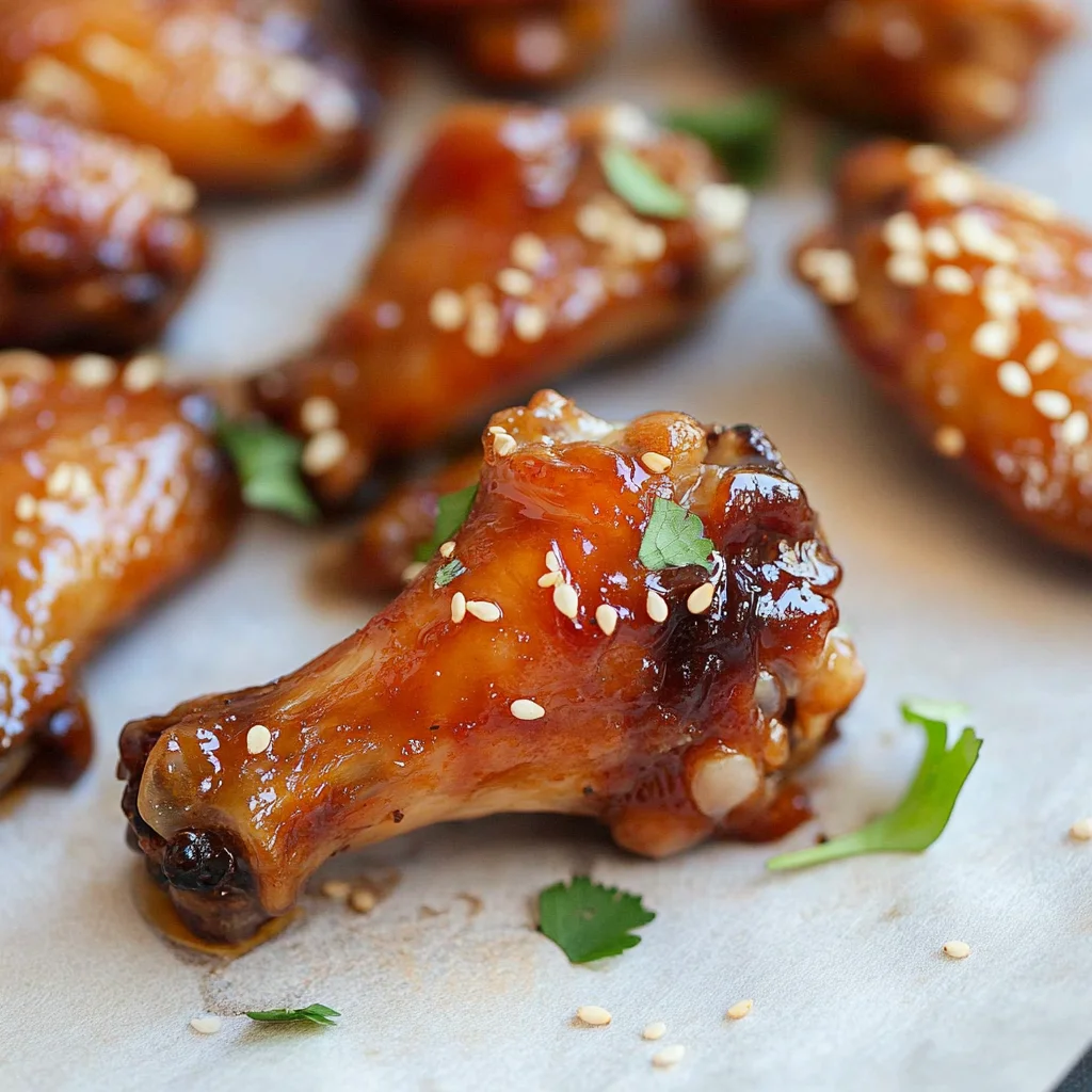 Honey Soy Chicken Wings