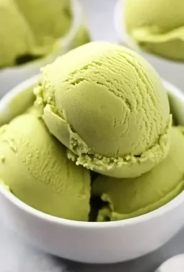 Key Lime Avocado Vegan Ice Cream