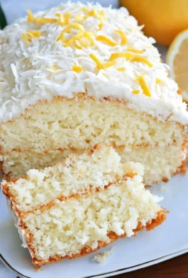 Lemon Coconut Cake