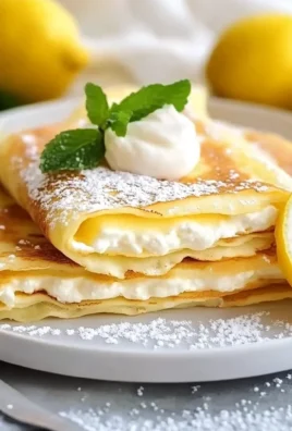 Lemon Ricotta Crepes