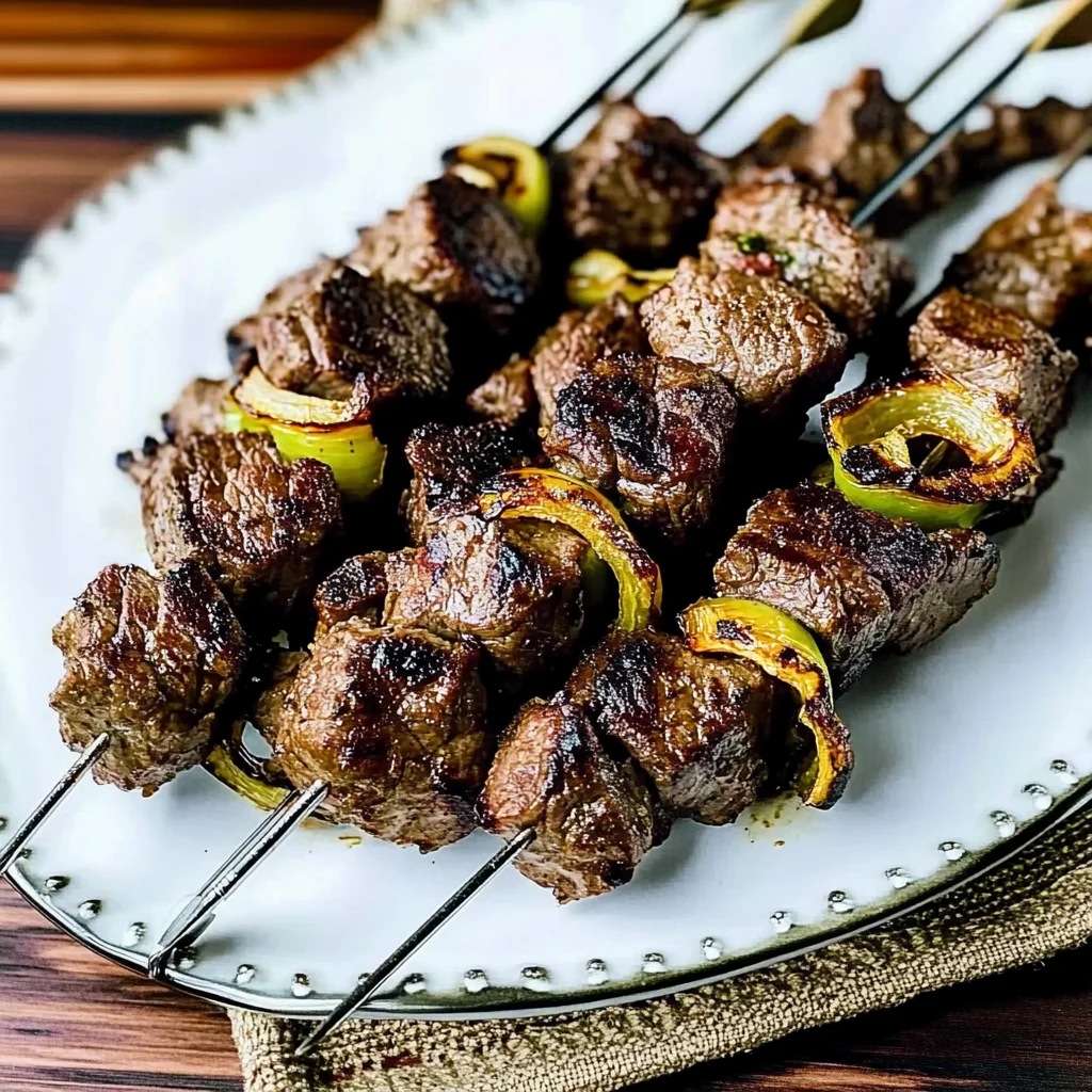 Marinated Beef Kabobs