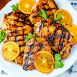 Orange Barbecue Grilled Chicken Recipe