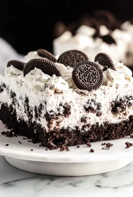 Oreo Poke Cake
