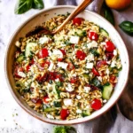 Orzo Pasta Salad Recipe with Feta