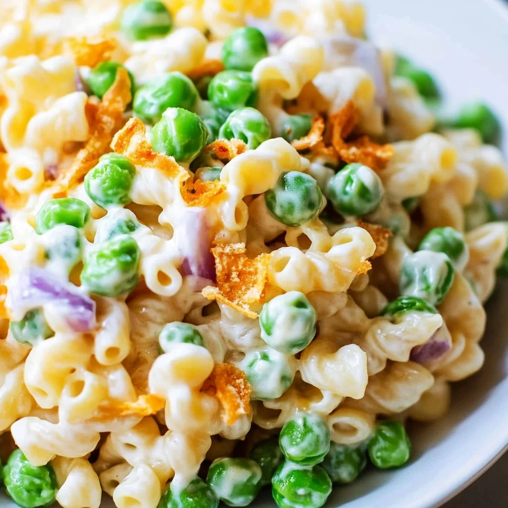 Pea Pasta Salad