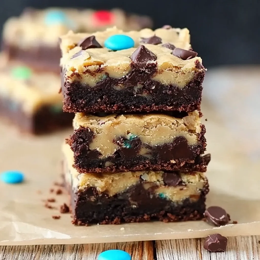 Peanut Butter Whip Brownies