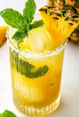 Pineapple Coconut Mojito Recipe