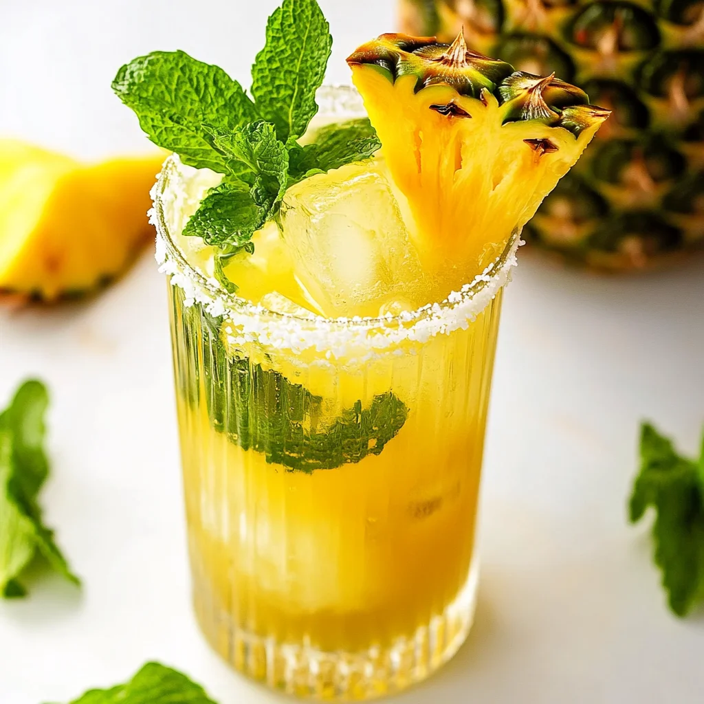 Pineapple Coconut Mojito Recipe