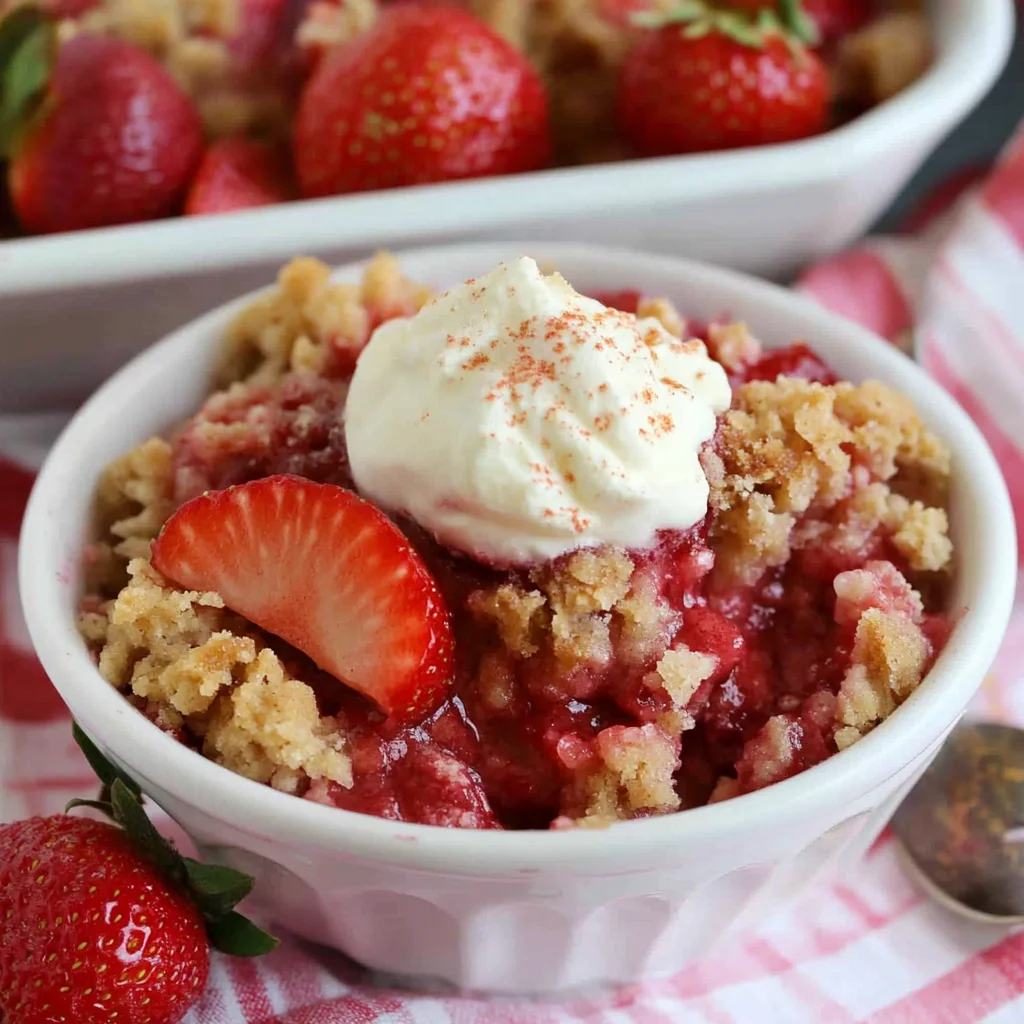 Strawberry Crisp