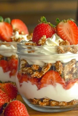 Strawberry Pretzel Salad Parfaits Recipe