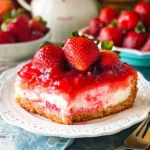 Upside Down Strawberry Cake