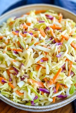 Vinegar Coleslaw Recipe (No Mayo Coleslaw)