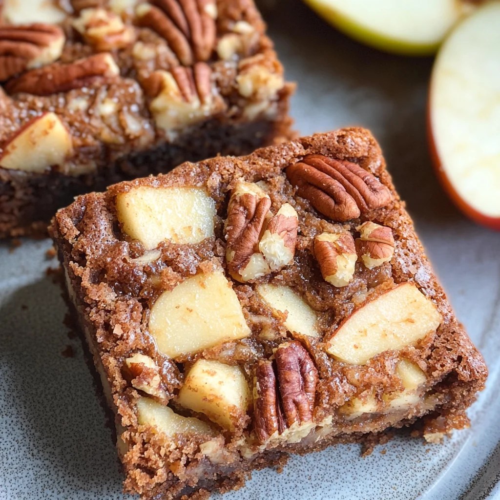 Apple Brownies