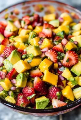 Avocado Strawberry Mango Salsa