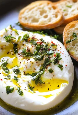 Basil + Lemon Burrata with Ciabatta Toasts