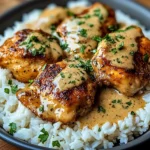 Best Smothered Chicken and Rice