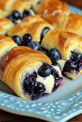 Blueberry Cheesecake Rolls