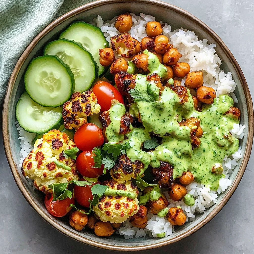 Cauliflower Shawarma Bowls