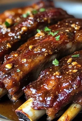 Charred Sticky Lamb Ribs Glazed with Harissa, Maple & Smoked Paprika