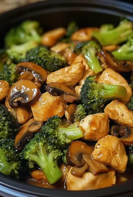 Chicken, Broccoli & Mushroom Stir-Fry