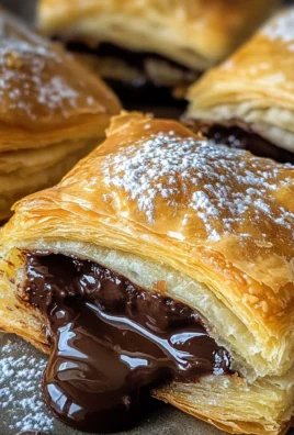 Chocolate Puff Pastries