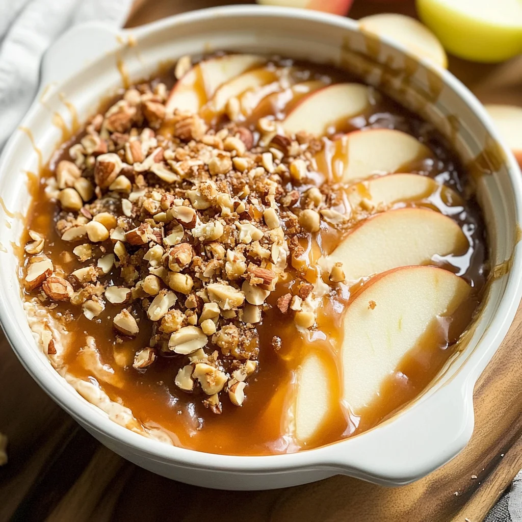 Cream Cheese Caramel Apple Dip