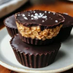 Decadent Dark Chocolate Oatmeal Cups