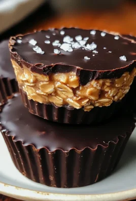 Decadent Dark Chocolate Oatmeal Cups