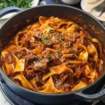 Dutch Oven Short Rib Ragu with Pappardelle